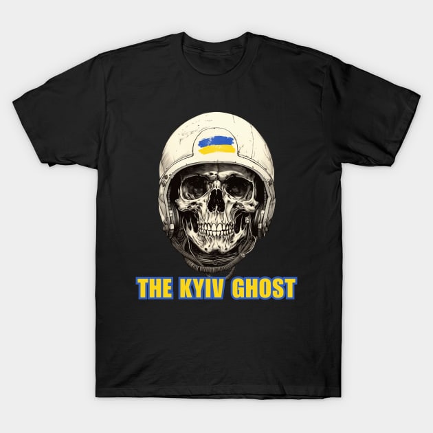 The Kyiv Ghost T-Shirt by FrogandFog